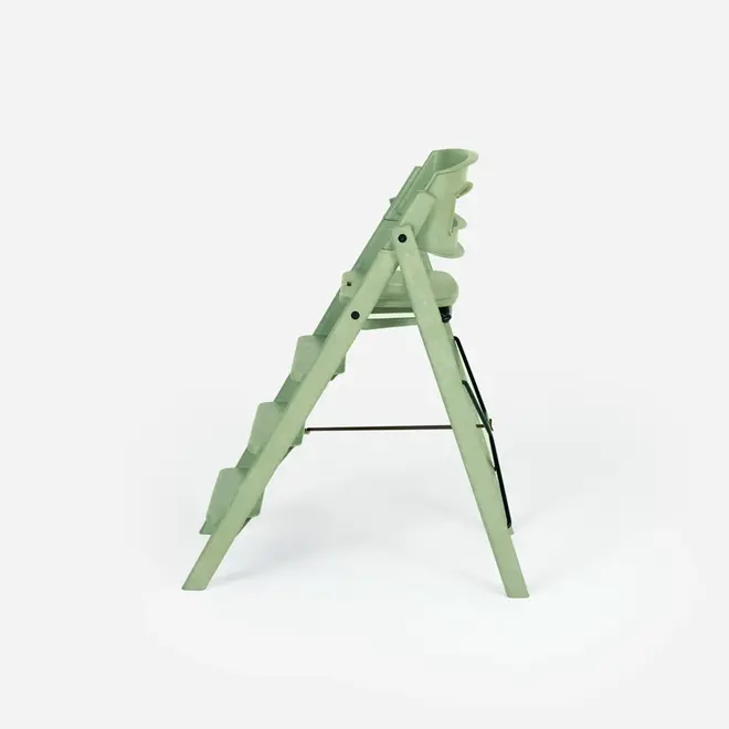 klapp high chair - recycled plastic - mineral green