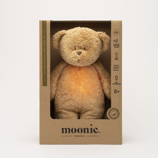 moonie the humming bear - cappuccino natur