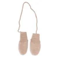 ENGEL NATUR baby mittens - sand mélange (one size)