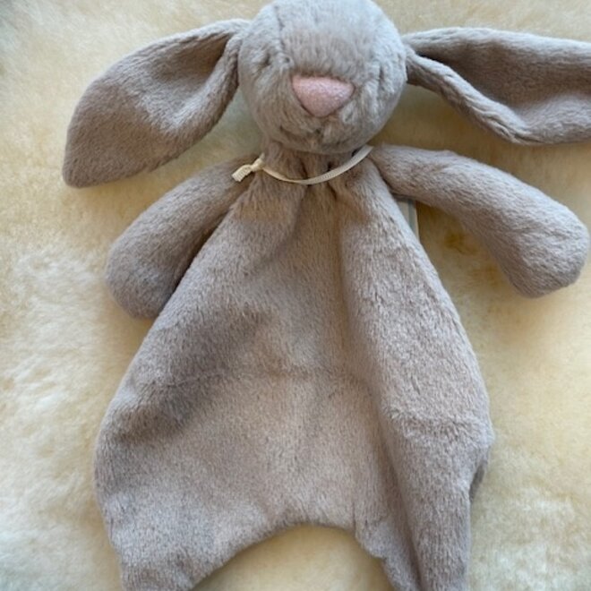 bashful beige bunny comforter