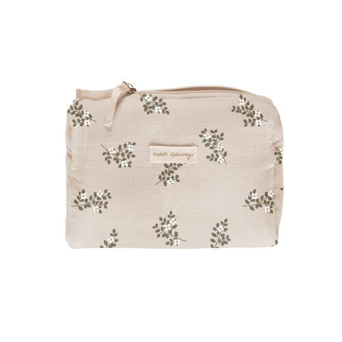 MAIN SAUVAGE toiletry bag - holly flowers