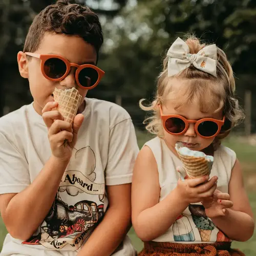 GRECH & CO sunglasses - bendable & polarised baby / kid - ember