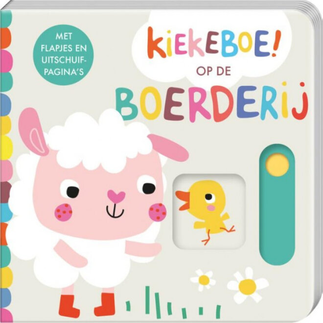 kiekeboe! - op de boerderij - flap & schuifboekje