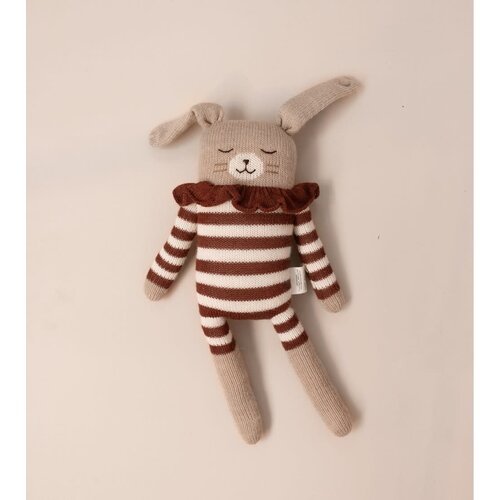 MAIN SAUVAGE large bunny - sienna striped romper
