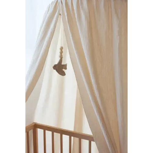 NANAMI canopy naturel incl birdhanger