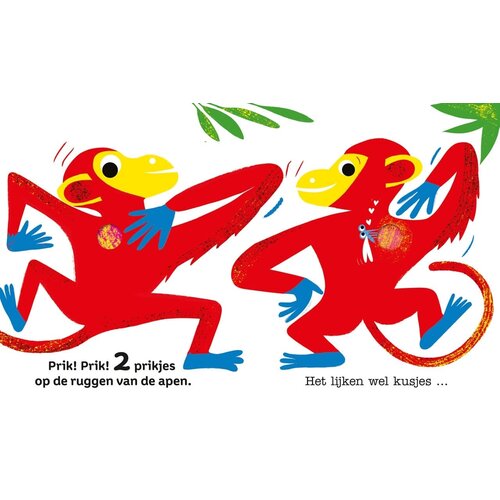 DE EENHOORN zoem zoem prik prik gaatjesboek