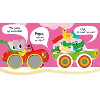 DE EENHOORN tuut tuut vroem vroem gaatjesboek