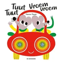 DE EENHOORN tuut tuut vroem vroem gaatjesboek