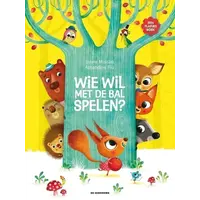 DE EENHOORN wie wil met de bal spelen? flapjesboek