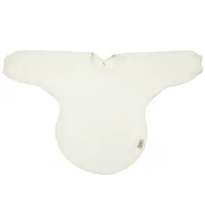 bib long sleeves - daisy white