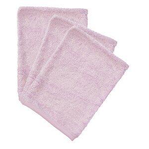 3 pack washcloths - silky lilac