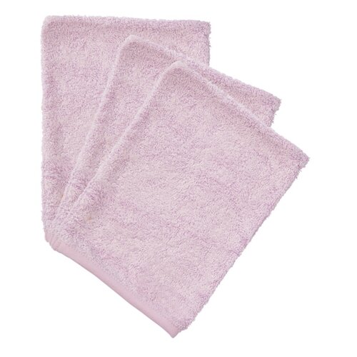 TIMBOO 3 pack washcloths - silky lilac