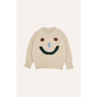 THE CAMPAMENTO kids knitted sweater - happy face