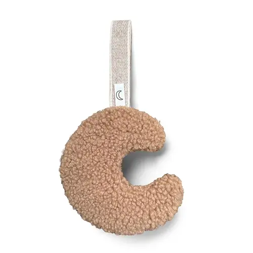 DAPPER MAENTJE pacifier - plush teddy - hazel latte