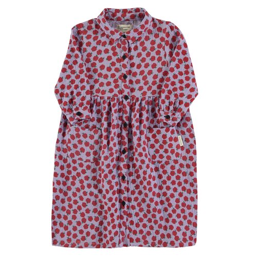 PIUPIUCHICK long dress - lilac - apples