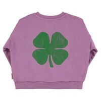 sweatshirt - mauve - lucky luke PIUPIUCHICK sweatshirt - mauve - lucky luke