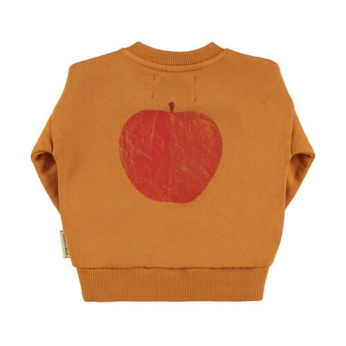 sweatshirt - camel - jimmy apples farm PIUPIUCHICK sweatshirt - camel - jimmy apples farm