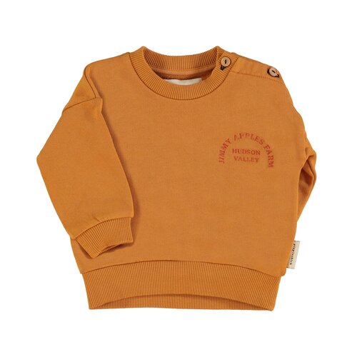 sweatshirt - camel - jimmy apples farm PIUPIUCHICK sweatshirt - camel - jimmy apples farm