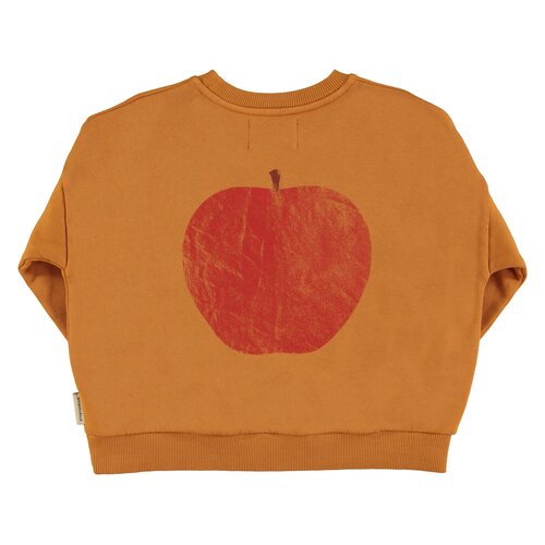 sweatshirt - camel - jimmy apples farm PIUPIUCHICK sweatshirt - camel - jimmy apples farm