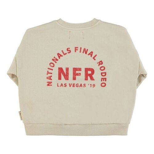 sweatshirt - ecru - multicolor circles PIUPIUCHICK sweatshirt - ecru - multicolor circles