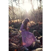 PIUPIUCHICK long dress - lilac - apples