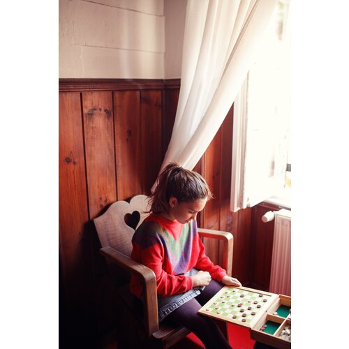 PIUPIUCHICK terry sweatshirt - multicolor triangle print