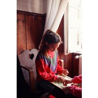 PIUPIUCHICK terry sweatshirt - multicolor triangle print