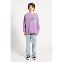 sweatshirt - mauve - lucky luke PIUPIUCHICK sweatshirt - mauve - lucky luke