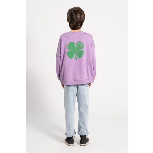 sweatshirt - mauve - lucky luke PIUPIUCHICK sweatshirt - mauve - lucky luke