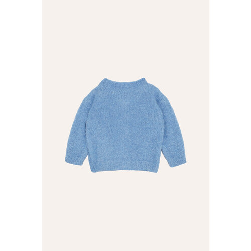 blue baby cardigan THE CAMPAMENTO blue baby cardigan