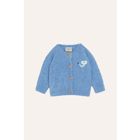 blue baby cardigan THE CAMPAMENTO blue baby cardigan