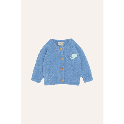 blue baby cardigan THE CAMPAMENTO blue baby cardigan