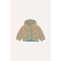 ecru teddy baby jacket THE CAMPAMENTO ecru teddy baby jacket