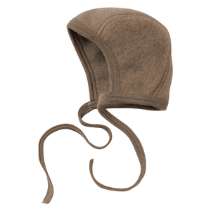 newborn bonnet - walnut