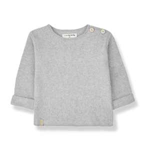 chapin soft fleece long sleeve shirt - grey