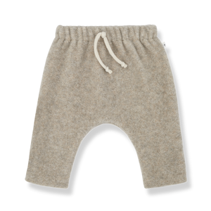 salvi bamboo polar fleece pants - beige