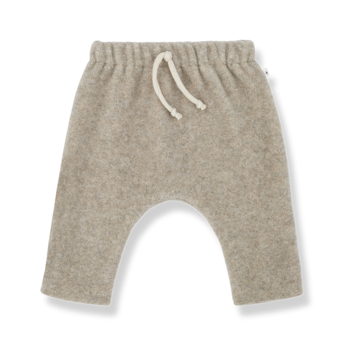 1+ IN THE FAMILY salvi bamboo polar fleece pants - beige