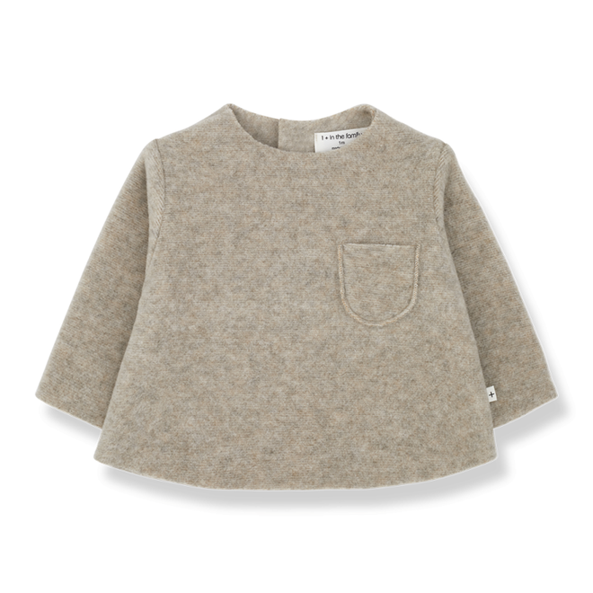 alex soft bamboo sweater - beige