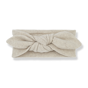 headband rib oatmeal