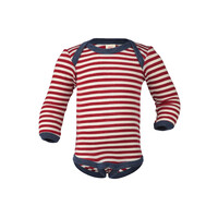 ENGEL NATUR body wool red stripes