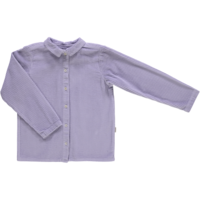 POUDRE ORGANIC blouse belladone velours - lavender