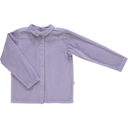 POUDRE ORGANIC blouse belladone velours - lavender