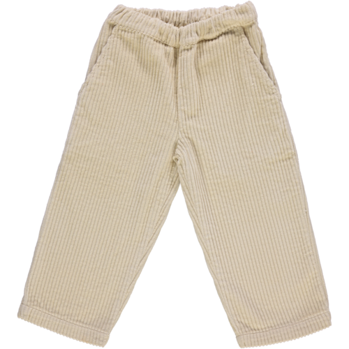 POUDRE ORGANIC pants pomelos velours - biscotti