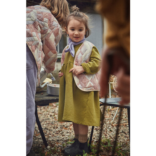 veste cercis patchwork POUDRE ORGANIC veste cercis patchwork