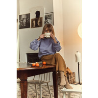 POUDRE ORGANIC sweatshirt jojoba - lavender