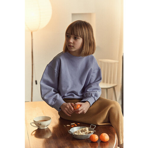 POUDRE ORGANIC sweatshirt jojoba - lavender