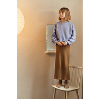 POUDRE ORGANIC sweatshirt jojoba - lavender