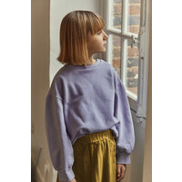 POUDRE ORGANIC sweatshirt jojoba - lavender