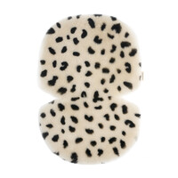 BINIBAMBA sheepskin snuggler - leopard peanut