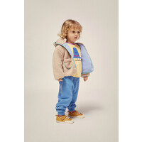 ecru teddy baby jacket THE CAMPAMENTO ecru teddy baby jacket